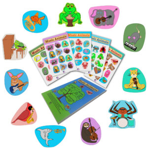 Music Rewards stickers- Music animals main