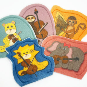 finger puppets main image assorted music families