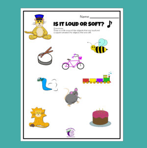 Leon Loud or Soft Worksheet