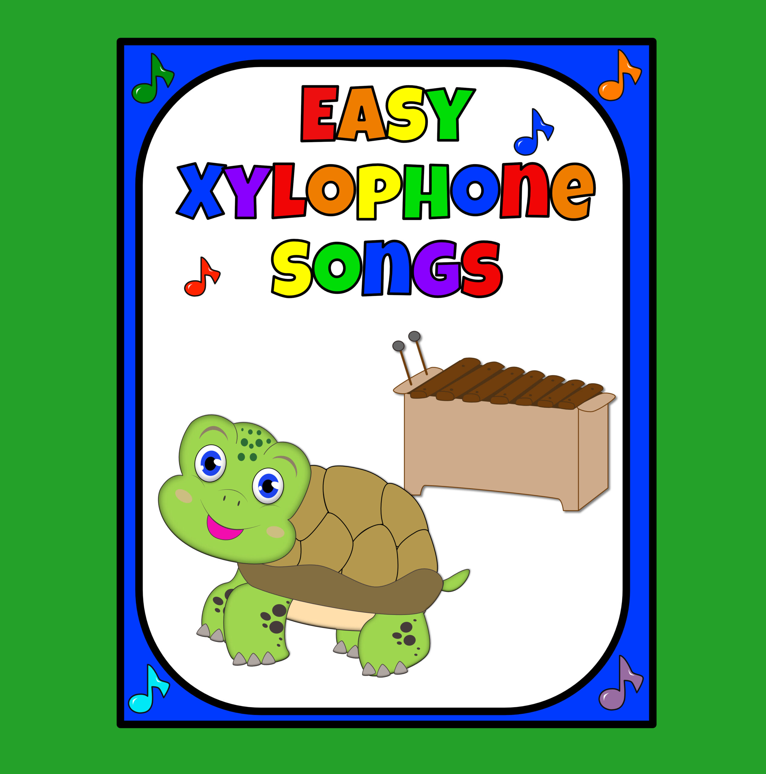 Easy Xylophone Songs Packet – With Thomas Tortoise