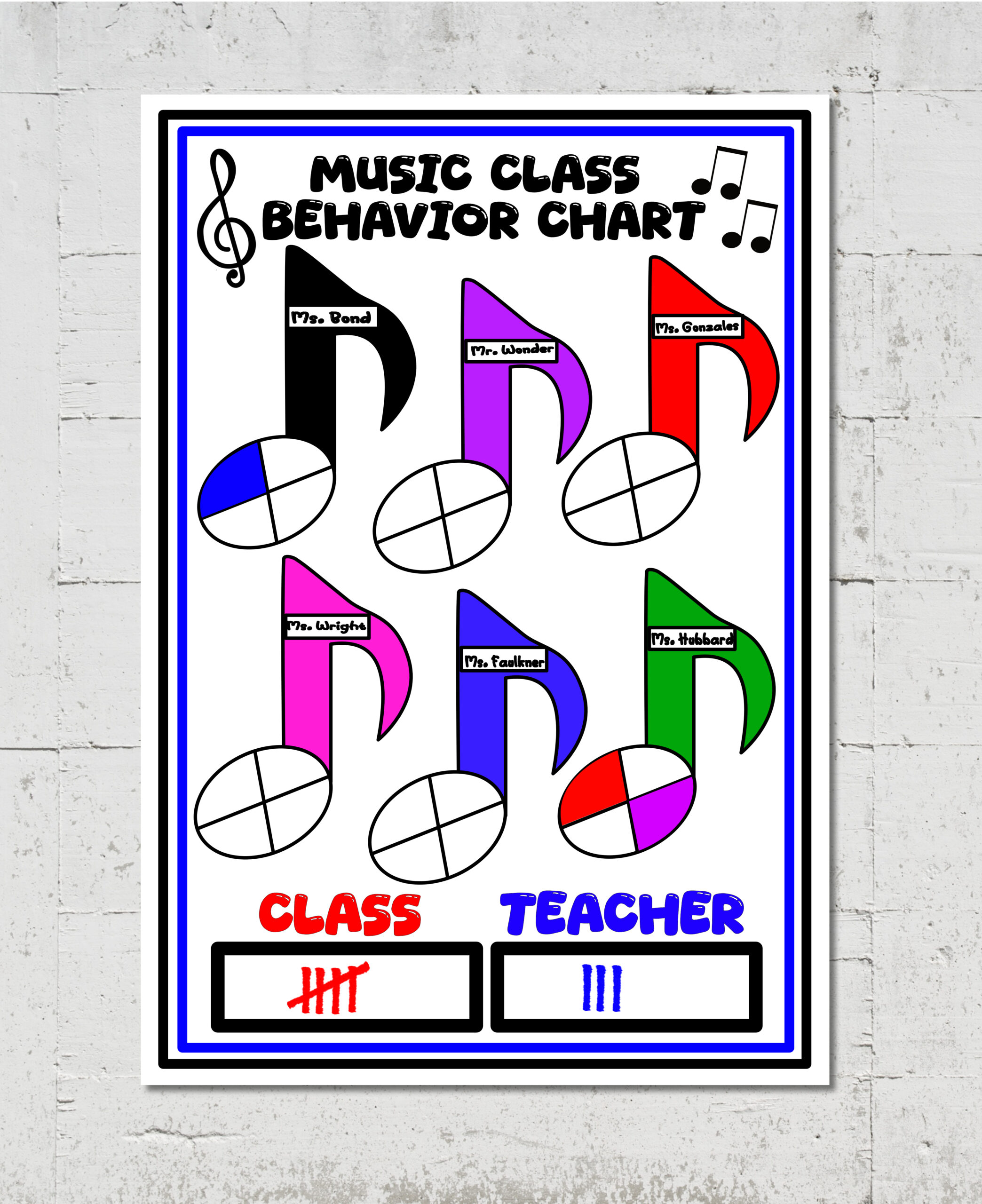 classroom behavior chart main picture